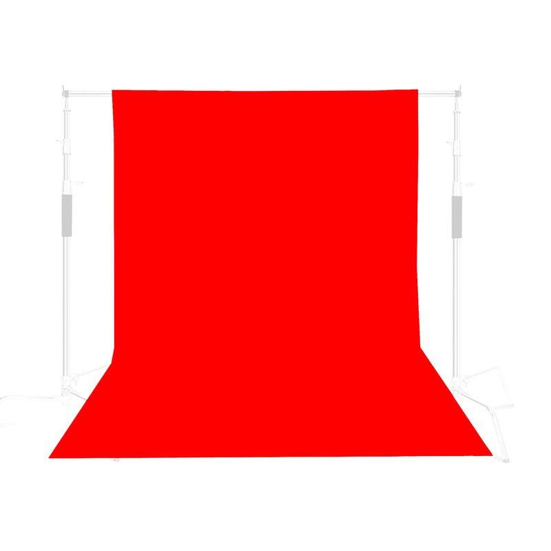 

Not Applicable Coopic 3 x 6m Muslin Cotton Photography Background Backdrop for Photo Studio Photography, Red