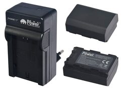 DMK Power NP-FZ100 Battery 2-Piece & TC600E Travel Charger Compatible with Sony Digital Camera, Black