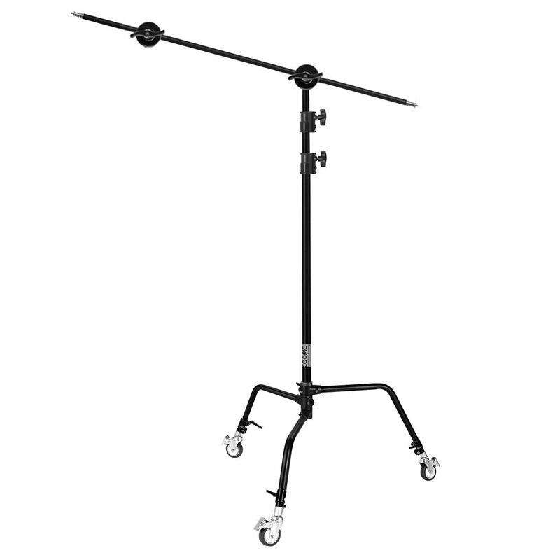 

Generic Coopic C Stand with Wheels for, Black