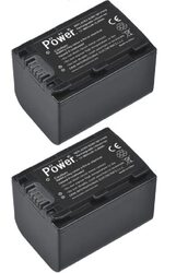 DMK Power 2 x NP-FH70 7.2V / 1800mAh Rechargeable Replacement Battery for Sony Cameras, Black