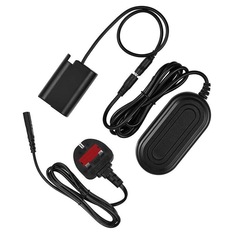 

Generic Dmkpower DMW-DCC17 AC Power Adapter DMW-BLK22 Dummy Battery DC Coupler Kit for LUMIX S5 DC-S5 DC-S5K DC-S5GK GH6 Cameras, Black