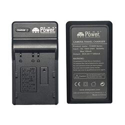 DMK Power EN-EL3E TC600C Travel Battery Charger Compatible with Nikon Digital SLR Camera, Black