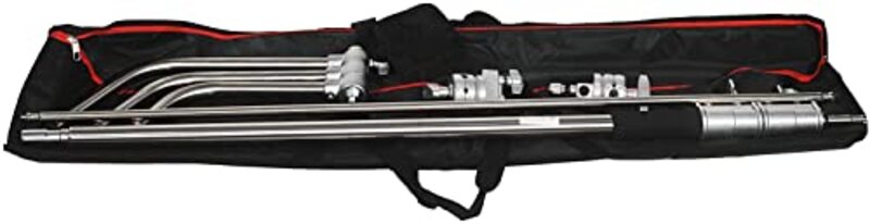 Coopic BS130 Professional Photography & Video Lighting Equipment Solo Carrying Case Bag with Handle Strap, Black