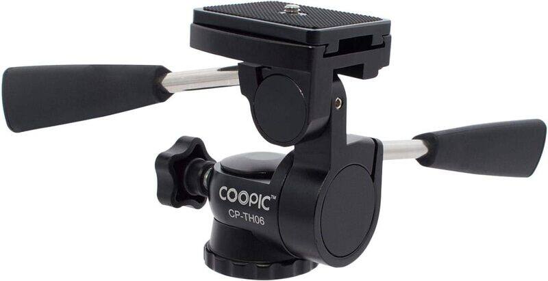 

Unspecified Coopic TH06 3-Way Tripod Head, Black