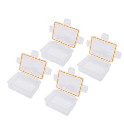 DMK Power Multi-Function Water Proof Case Protector for Camera/Battery/SD/MSD Memory Card, 4 Pieces, White