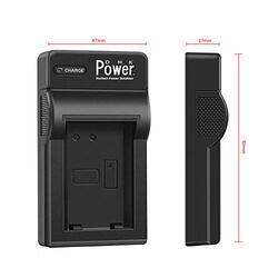 DMK Power EN-EL15 Single Slot USB Battery Charger for Nikon, Black