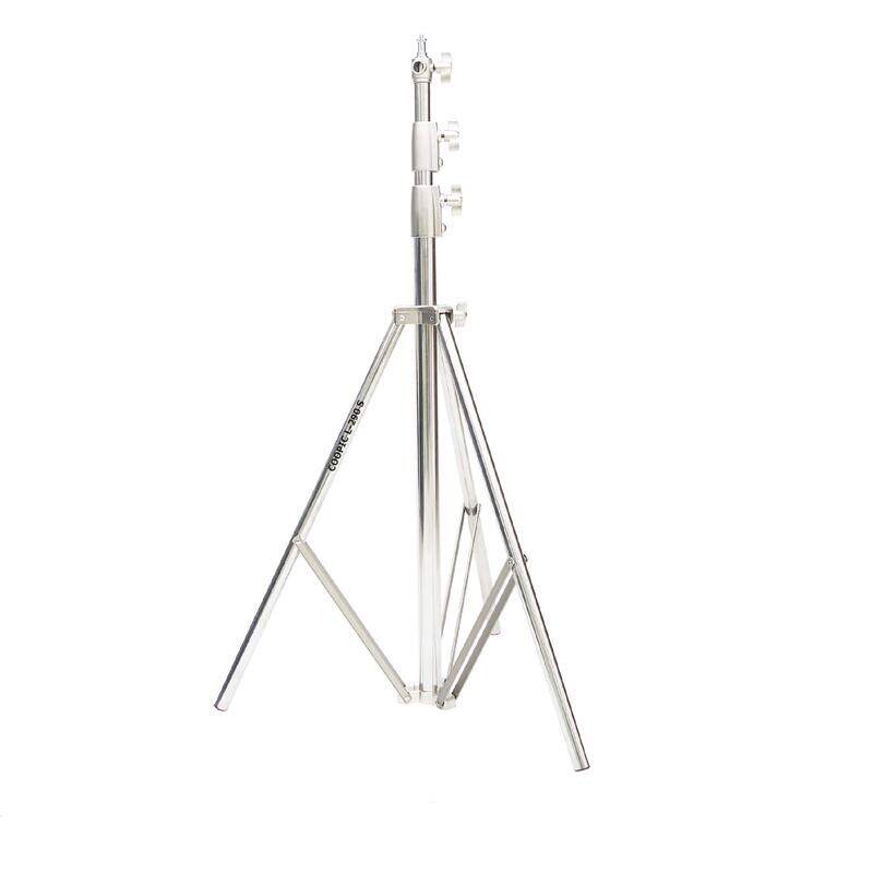 

Not Applicable Coopic Stainless Steel Heavy Duty Light Stand, 290cm, L-290S, Silver