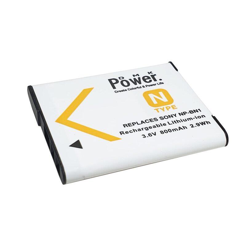 

DMK Power NP-BN1 800mAh Battery for Sony DSC-QX10, DSC-QX30, DSC-QX100, DSC-TX100V, DSC-TX200V, DSC-W800, DSC-W810, DSC-W830, DSC-WX150, DSC-WX220, Wh