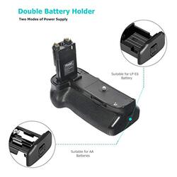 Dmkpower 2 Piece Replacement LP-E6 Batteries & Vertical Battery Grip for Canon EOS 5D Mark III, EOS 5DS, EOS 5DS R Digital SLR Camera, Black