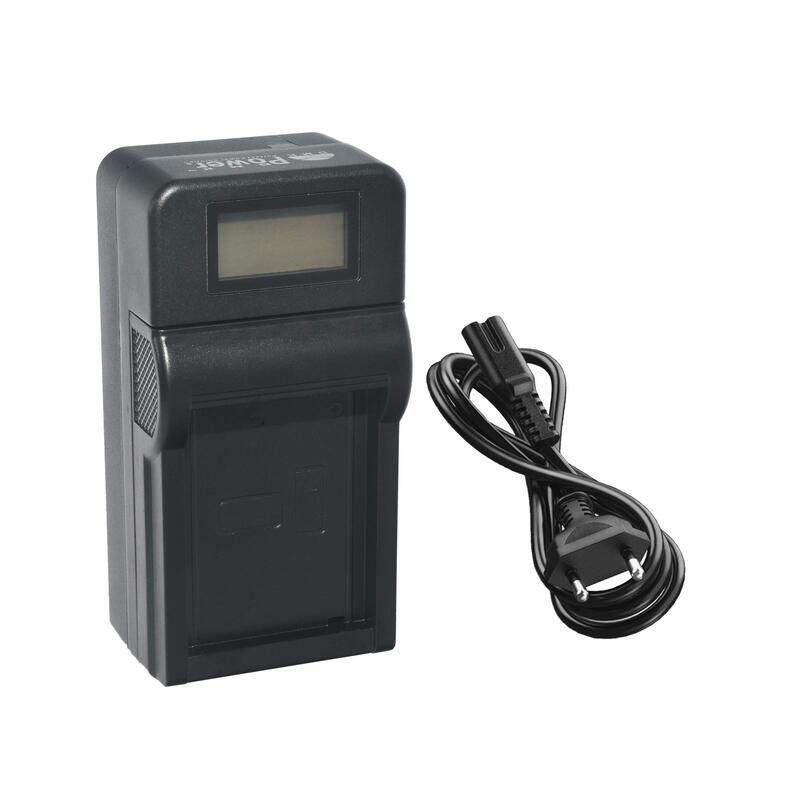 

DMK Power LP-E5 LCD TC1000 Battery Charger for Canon EOS 450D 500D 1000D EOS 450D DSLR SLR Digital Camera, Black