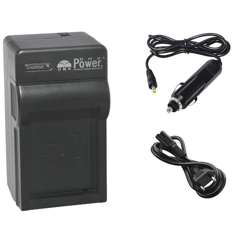

DMK Power NP-BX1 Battery Charger TC600C for Sony DSC-RX100 II HDR-AS15 HX300 WX300, Black