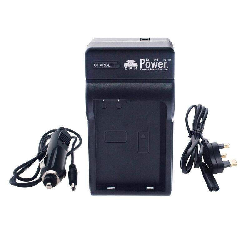 

DMK Power LP-E6 TC600C Battery Charger with UK Plug for Canon EOS/60D/7D/5D2/5DII/5D/Mark II/LC-E6Eh Camera, Black