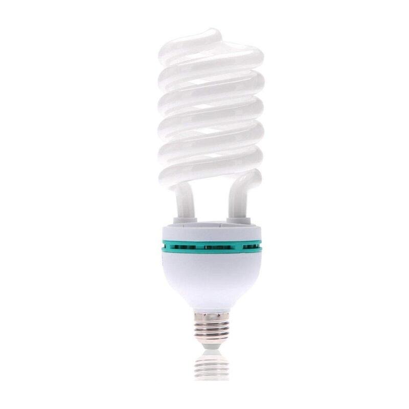 Coopic CFL E27 135W Photography Light Bulb for Lighting Photo Studio/Daylight Balanced, White