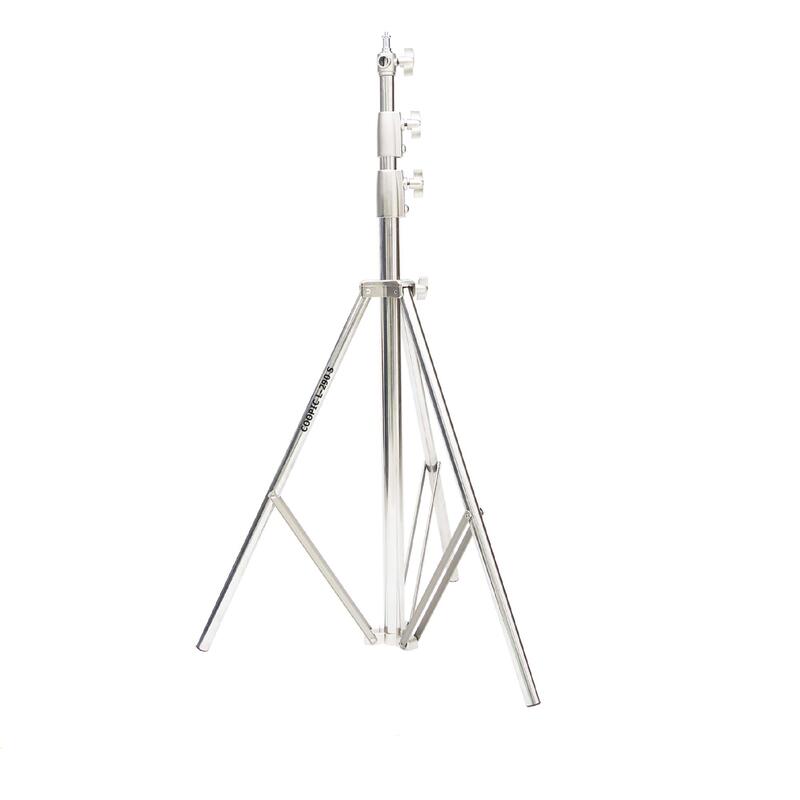 

Unspecified Coopic L-290S Stainless Steel Light Stand with Universal Adapter for Studio Softbox, Silver