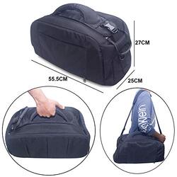Coopic Padded Bag Case for Sony Hxr -nx100 Dsr-pd170 3 for Panasonic Agac-30 Agac-90 X1000 Camcorder, Bv-45, Black