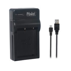 DMK Power NP-W126S/NP-W126 DMK Power Single Slot USB Charger, Black
