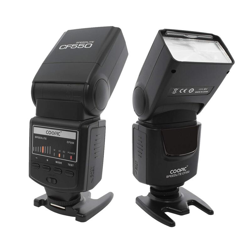 

Unspecified Coopic CF550 Speedlite Flash, Black