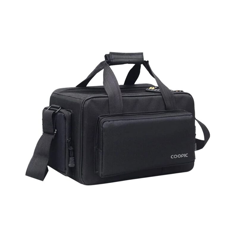 Coopic BV40 Professional Video Camcorder Waterproof Shoulder Carry Bag for Panasonic 160MC 153MC, Sony-Z1C, 5C, Z7C, FX1000E, EX1R, 198p, MC2500, MC1500, NX100 Z5E, Z5P, Black