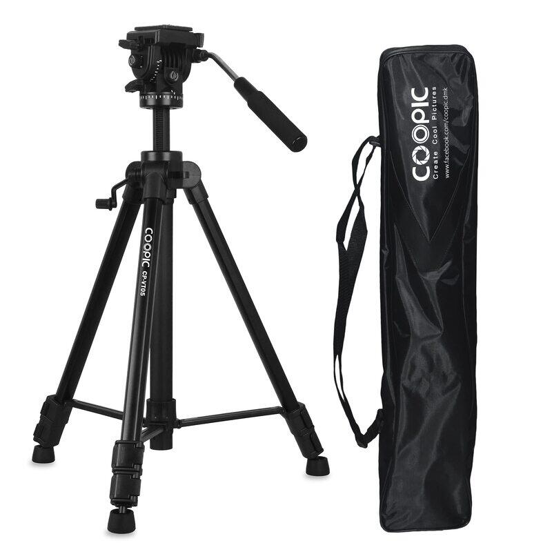 

Generic Coopic CP-VT05 Professional Video Tripod, Black