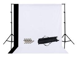 Coopic S02 Backdrop Stand Background Support System Photography Kit, Multicolour