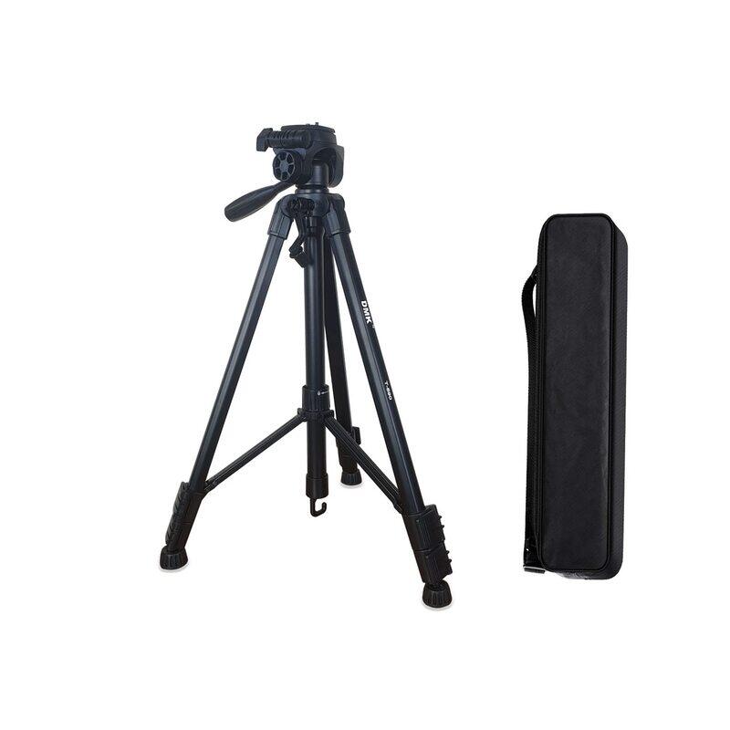 

Canon DMK Power T590 Light weight Portable Aluminum Camera Tripod with Max Height & Carrying Bag for DSLR Camera with Carry Case, Black