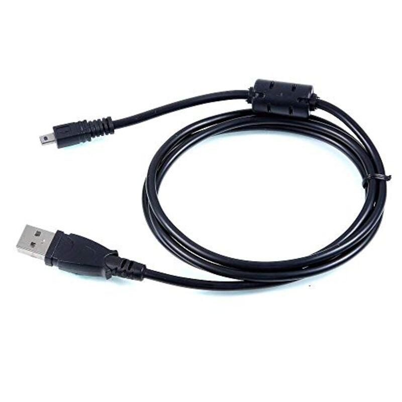 DMK Power 1.5m UC-E6 USB Data Transfer Cable for Nikon D2100 Camera Cameras, Black