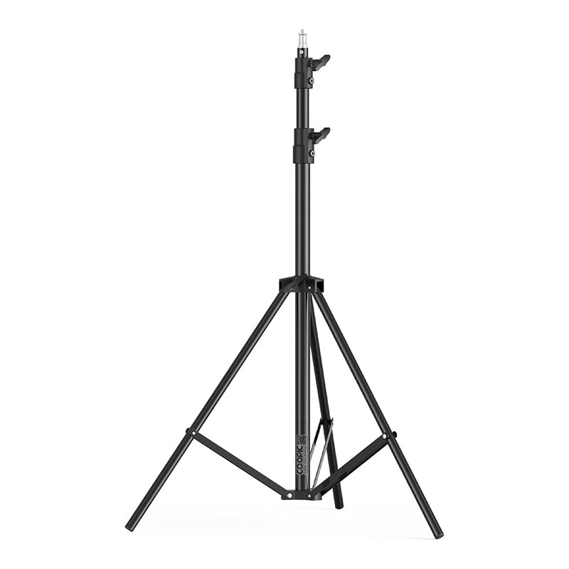 

Unspecified Coopic L280 Heavy Duty Aluminium Alloy Photo Studio Light Stand with Screw for Strobe Lights, Black