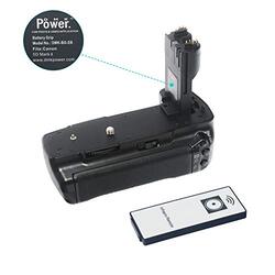 Dmkpower 2 Piece Replacement LP-E6 Batteries & Vertical Battery Grip for Canon EOS 5D Mark IV Digital SLR Camera, Black