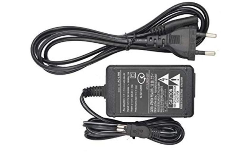 DMK AC-L10/100 Power Adapter for Sony DCR-TRV830 S30 S50 S70 F707, Black