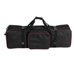 Coopic BV-80 Photo Video Studio Kit Carrying Bag with Extra Side Pocket for Light Stands, Black