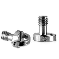 Coopic D Shaft D-Ring Mounting Screw, 2 Pieces, Silver