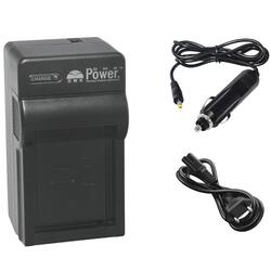 DMK Power LPE-6 Battery Charger for Canon EOS 5D II 5D III EOS 7D 60D LC-E6E, Black