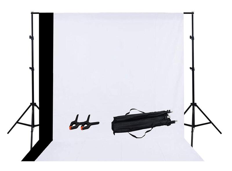 Coopic S02 Background Stand Kit, Black/White