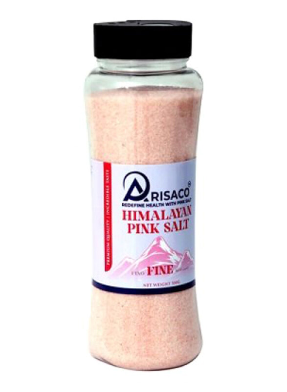 

Arisaco Himalayan Fine Grain Pink Salt Bottle, 500g