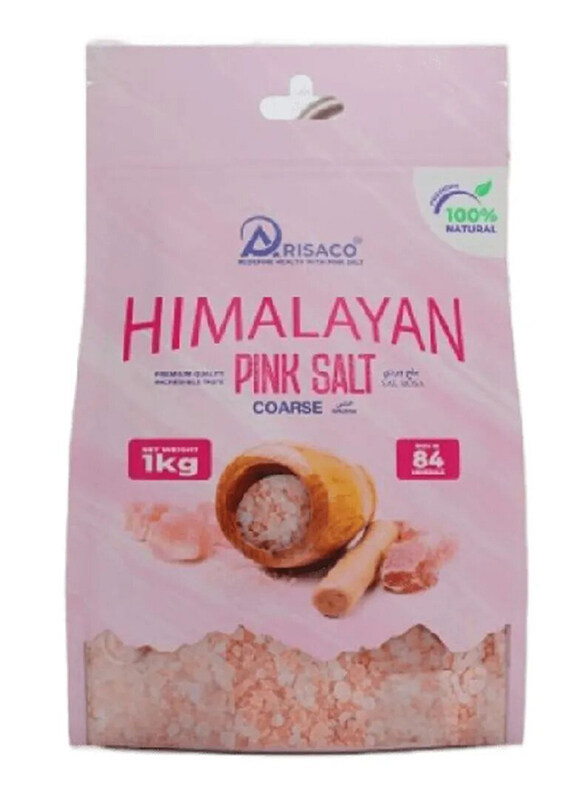 

Arisaco Himalayan Coarse Grain Pink Salt Pouch, 1 Kg