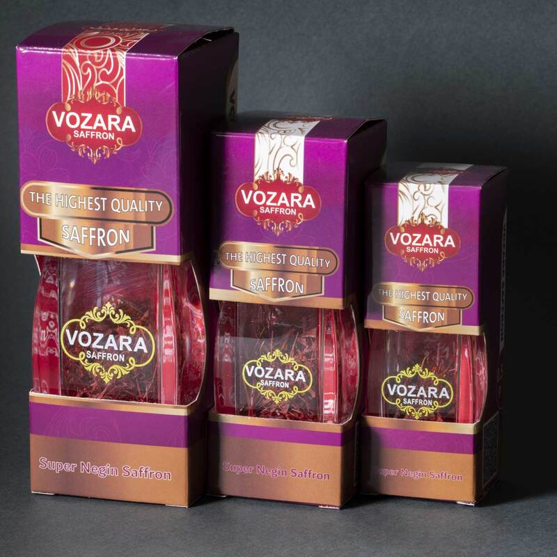 Vozara Super Negin Saffron 2 Grams - All Red Premium Quality Saffron (Kesar, Azafran, Zafaran, Safron)