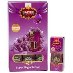 Family Pack of Badiee Super Negin Saffron - 12 x 0.5 Grams - Premium Quality Saffron Threads, Rich Flavor & Aroma, Perfect for Cooking & Infusions (Kesar, Azafran, Zafaran, Safron)