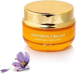 Badiee Beauty Saffron Cream, An Ultimate Solution for Oily, Dry, and Dull Skin, Ensuring Effortless Absorption While Soothing Itchy Skin, 50 g