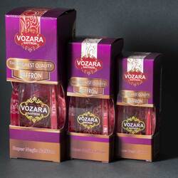 Vozara Super Negin Saffron 0.5 Grams - All Red Premium Quality Saffron (Kesar, Azafran, Zafaran, Safron)