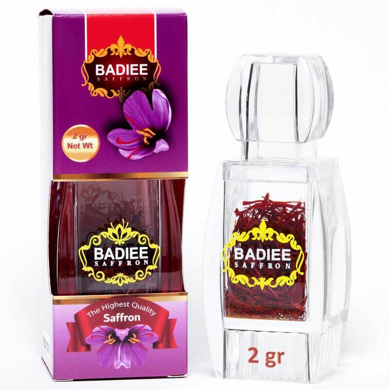 Badiee Super Negin Saffron 2 Grams - Premium Quality Saffron Threads, Rich Flavor & Aroma, Perfect for Cooking & Infusions (Kesar, Azafran, Zafaran, Safron)