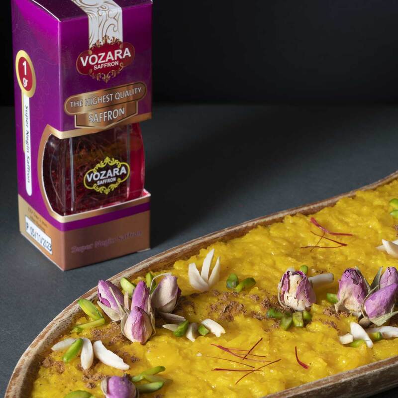 Vozara Super Negin Saffron 0.5 Grams - All Red Premium Quality Saffron (Kesar, Azafran, Zafaran, Safron)