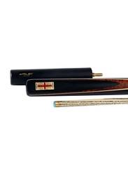 Riley England Snooker 3/4 Cut Cue Ebony Series 5 Snooker Cue Stick 57'', Multicolour