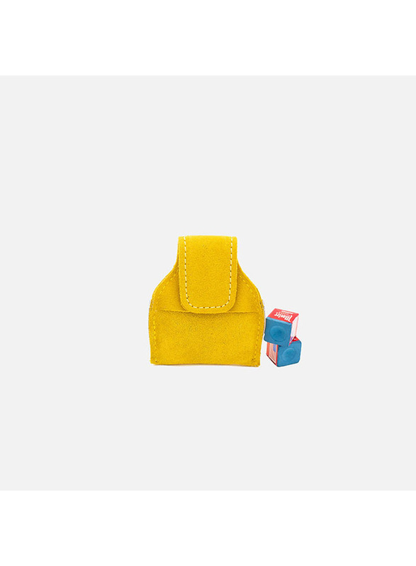 Ton Praram Iii Leather Chalk Holder, Yellow