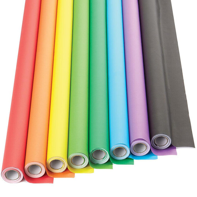 

Eduplan Poster Paper Roll 1218x3.6 M assorted color box/24 2 colours each