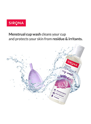 Sirona Reusable Menstrual Small Cup for Women, 100ml