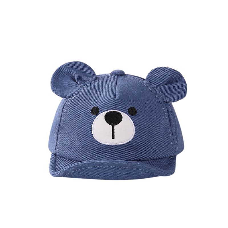 Wonder Kids durable bear caps, Adventurous Bear Caps are perfect for Beach, Travelling and outdoor activities, Comfortable for Kids and Versatile for any clothing styles, Blue