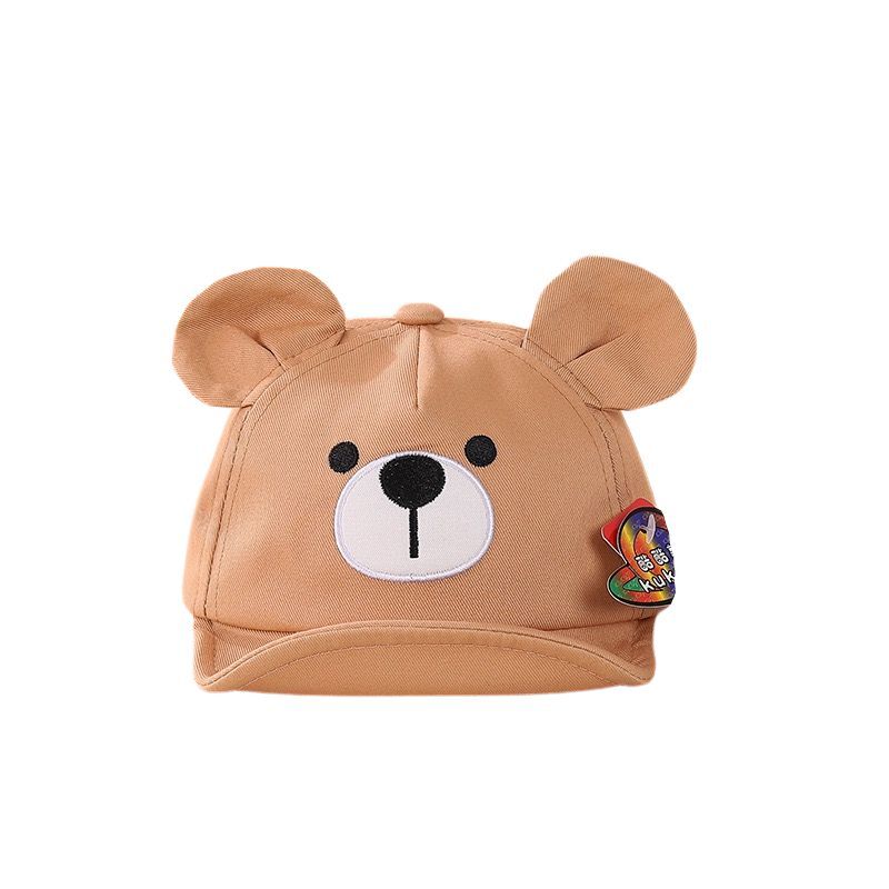 Wonder Kids durable bear caps, Adventurous Bear Caps are perfect for Beach, Travelling and outdoor activities, Comfortable for Kids and Versatile for any clothing styles, Macroon