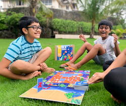 BUY RESPONSIBLY Sea Samurais Kids Board Game, Learn Waste Segregation and Fight Climate Change with our Eco-Friendly Card Game