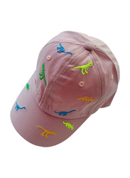 The Girl Cap Durable Dinosaur Cap For Girls, Pink