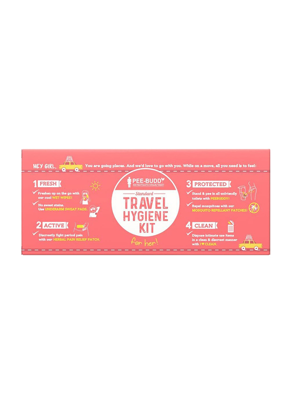 PeeBuddy Travel Hygiene Kit, Free Size